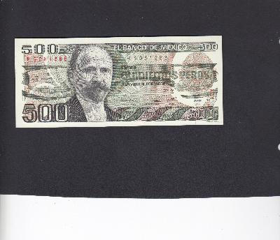 Beschrijving voorzijde: MADERO